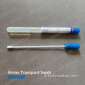 Amies Transport Swab con o senza carbone CE